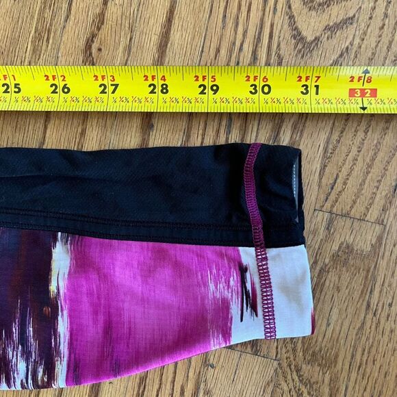 Lululemon Pace Tight Leggings Wind Berry Rumble Leggings Women's Size 4 - Picture 7 of 8